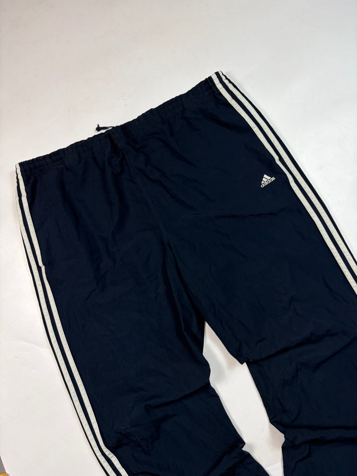 Vintage adidas side stripe baggy track pants (XXL)