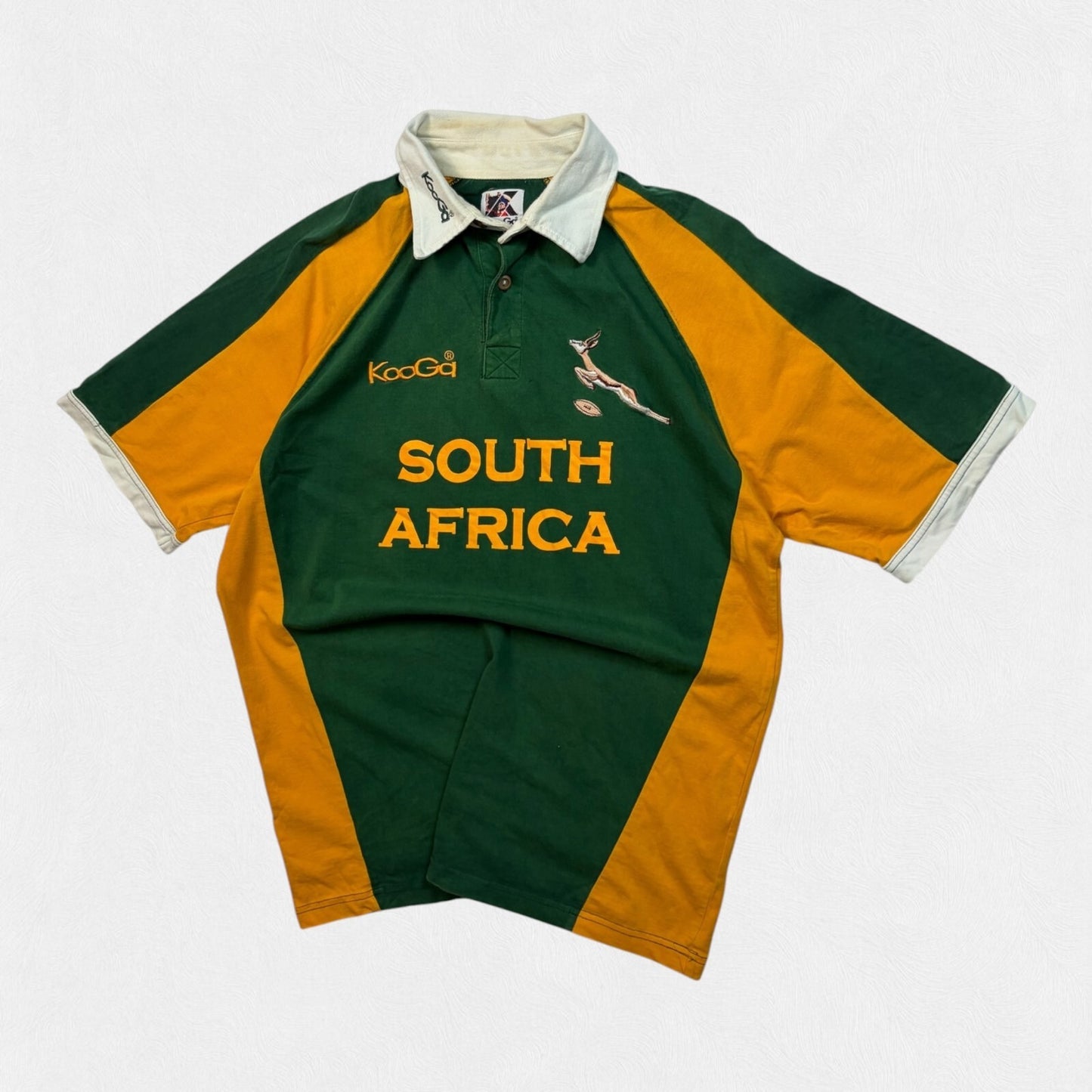 Vintage South Africa 2004 Kooga supporters rugby union shirt (L)