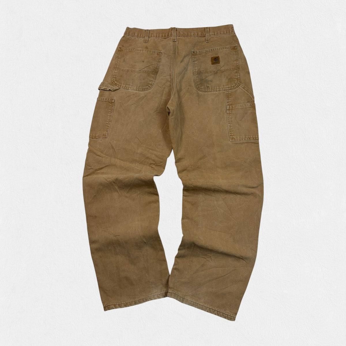 Vintage Carhartt fleece lined baggy carpenter pants (W34)