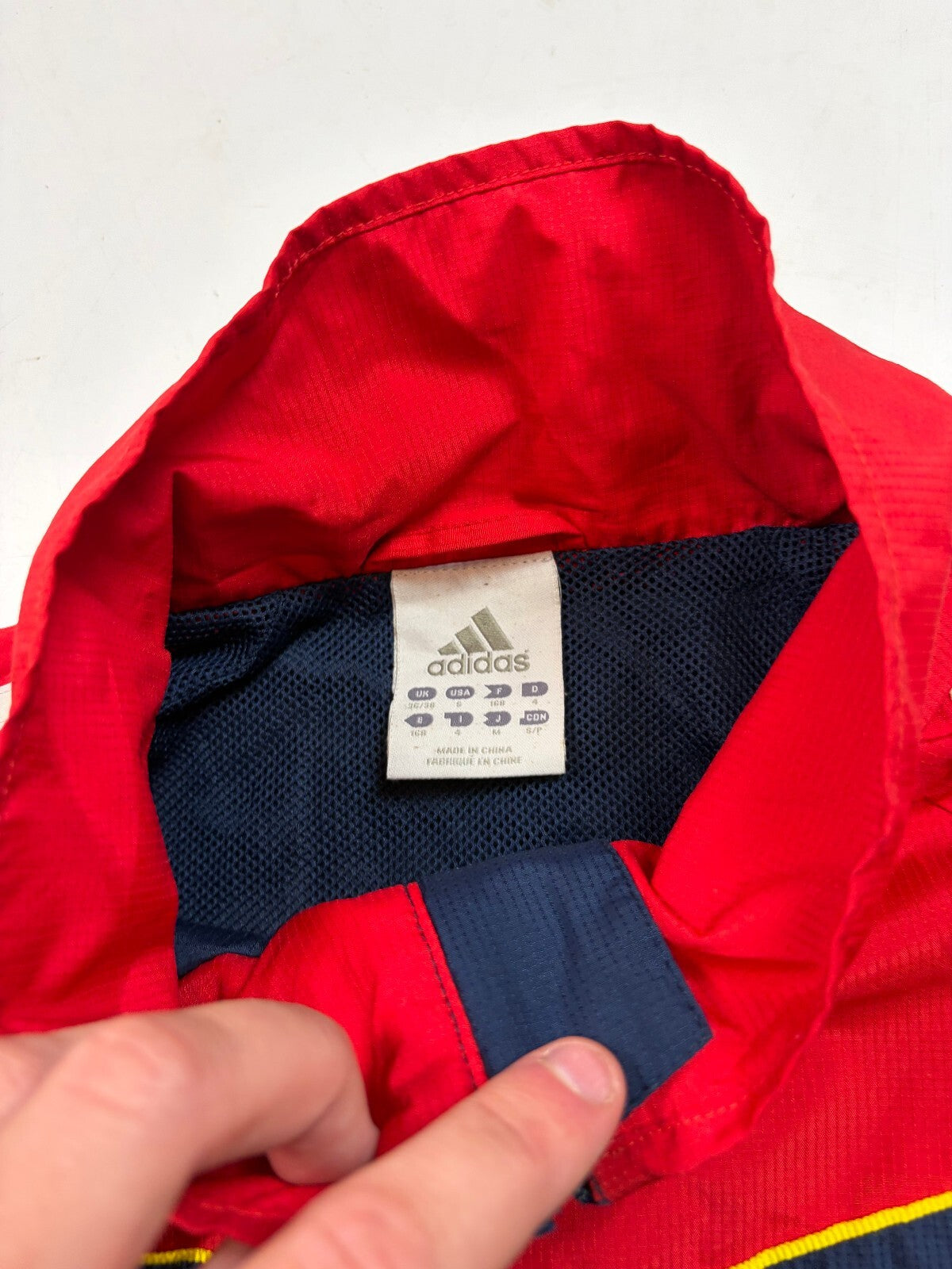 Vintage Munster 2009/10 Adidas rugby lightweight jacket (S)