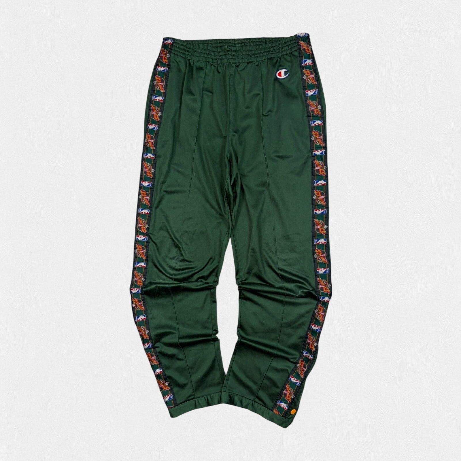Vintage Champion Seattle Sonics baggy track pants (M)
