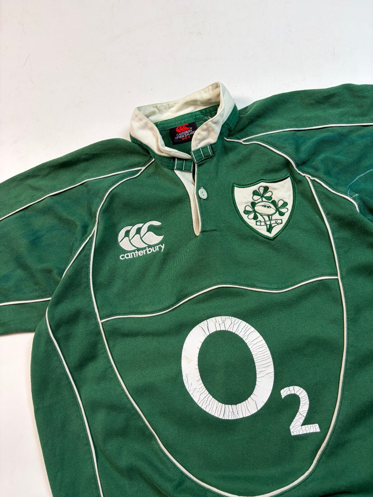 Vintage Ireland 2007/08 Canterbury rugby union shirt (S)