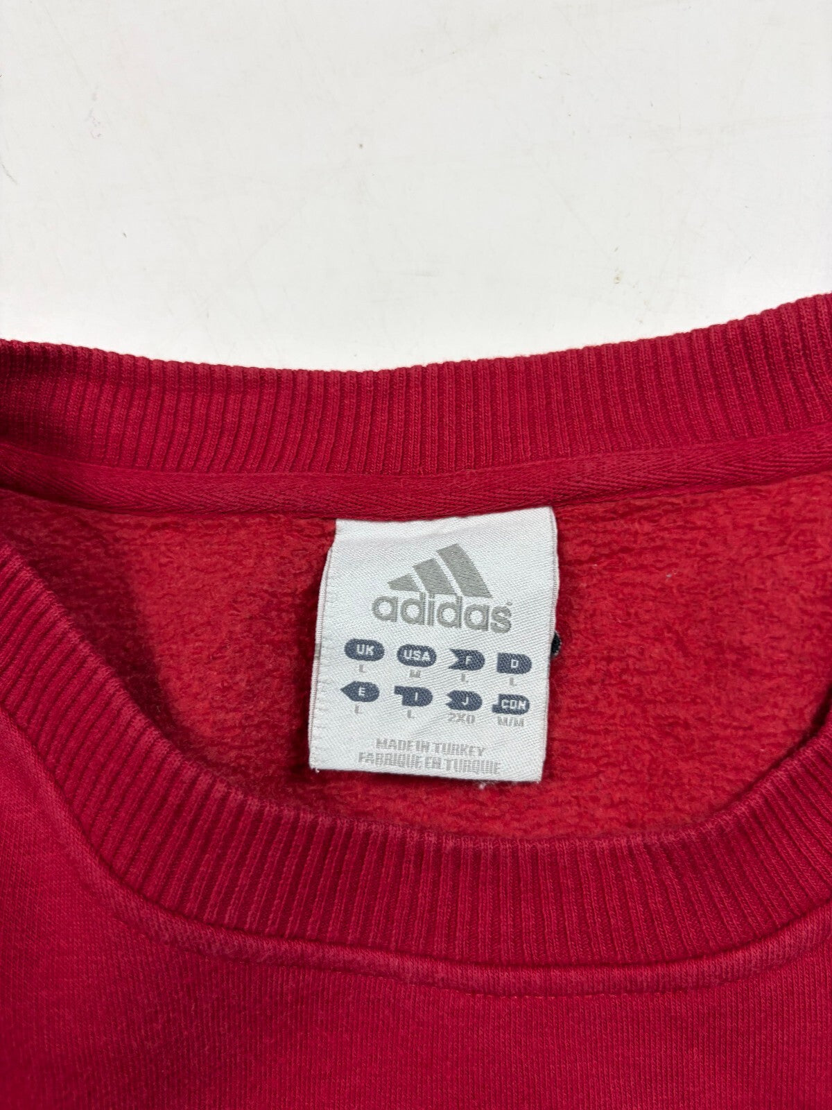 Vintage Y2K adidas spell out sweatshirt (L)