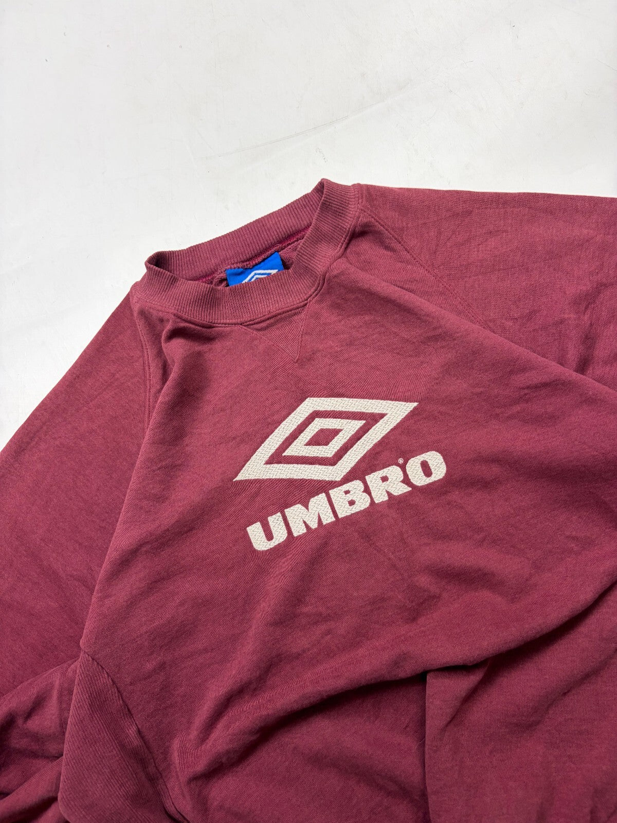 Vintage 90s Umbro pro training football centre logo sweatshirt (XL)