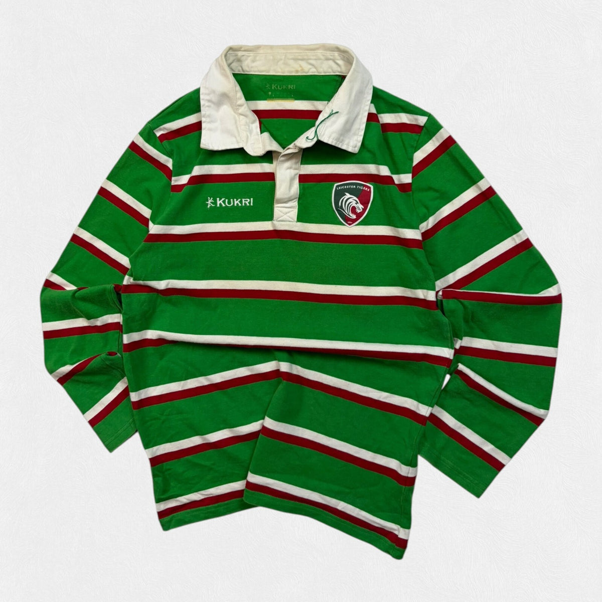 Leicester Tigers 2017/18 Kukri supporters rugby shirt (L)