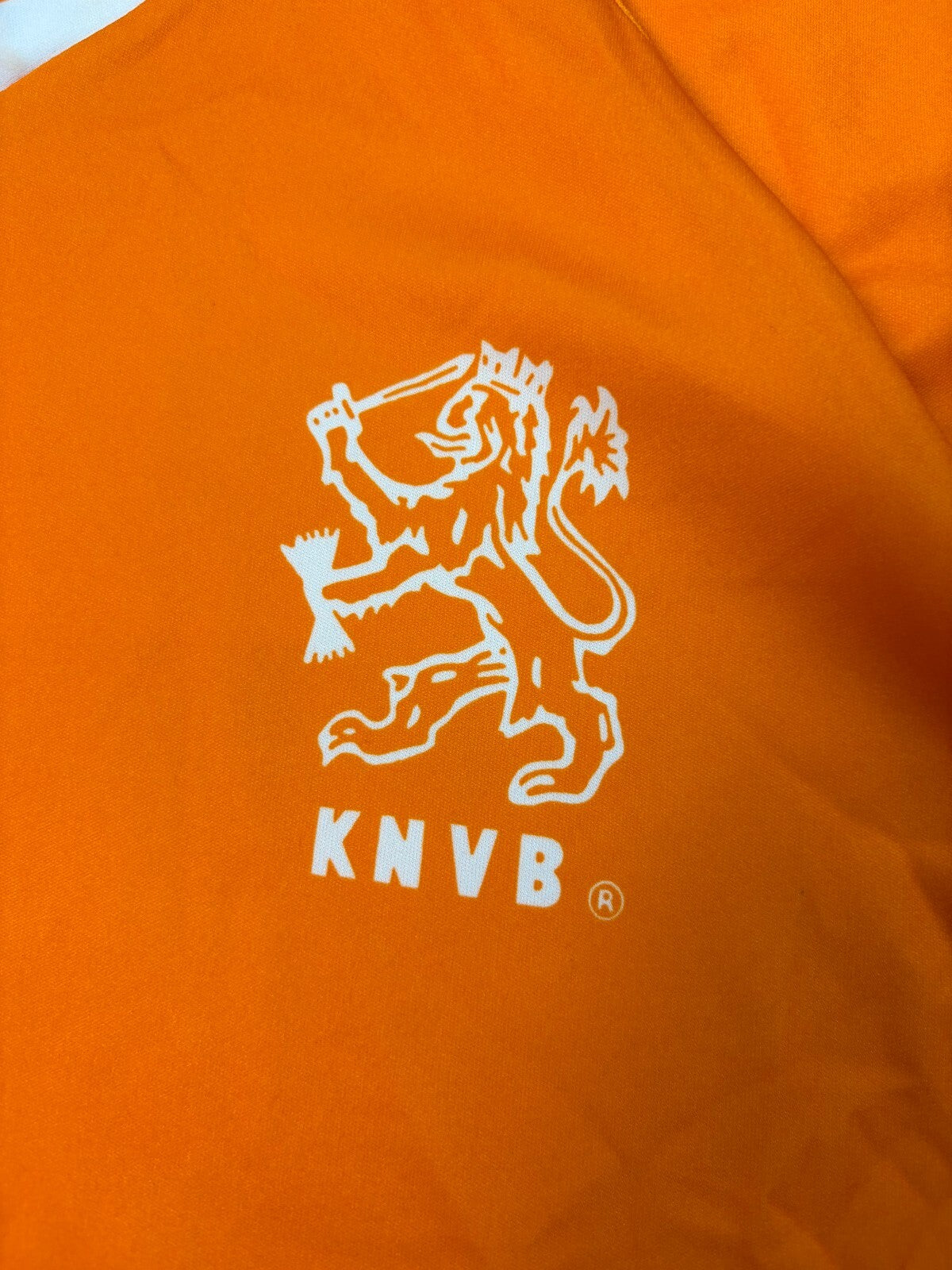 Vintage Netherlands 1990-92 Adidas home football shirt (L)