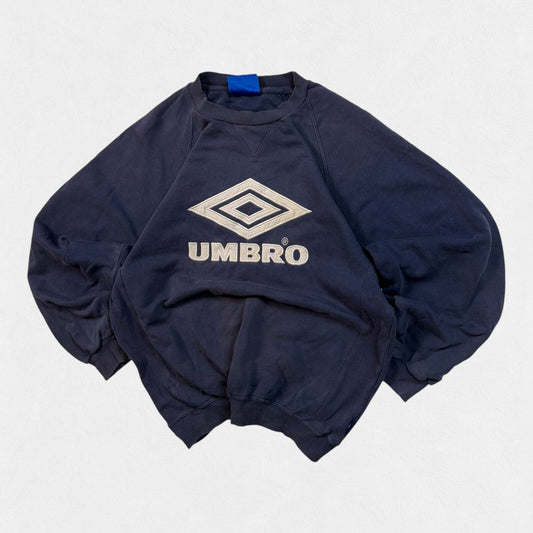 Vintage 90s Umbro centre logo sweatshirt (M)