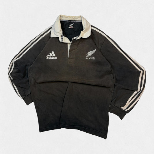 Vintage New Zealand 1999/00 Adidas rugby union shirt (L)