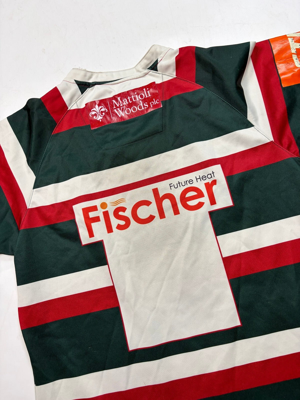 Leicester Tigers 2016/17 Kooga rugby union shirt (L)