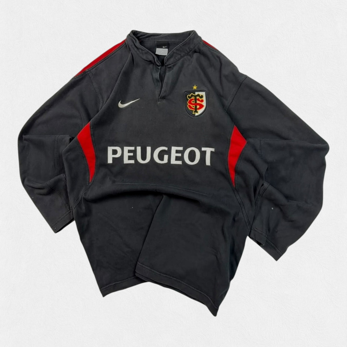 Vintage Stade Toulousain 2004/05 Nike away rugby union shirt (L)