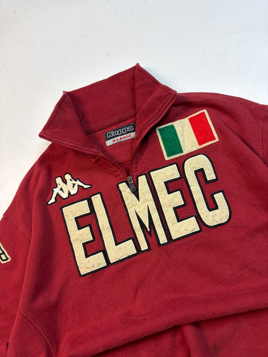 Vintage Kappa Elmec quarter zip sweatshirt (XL)