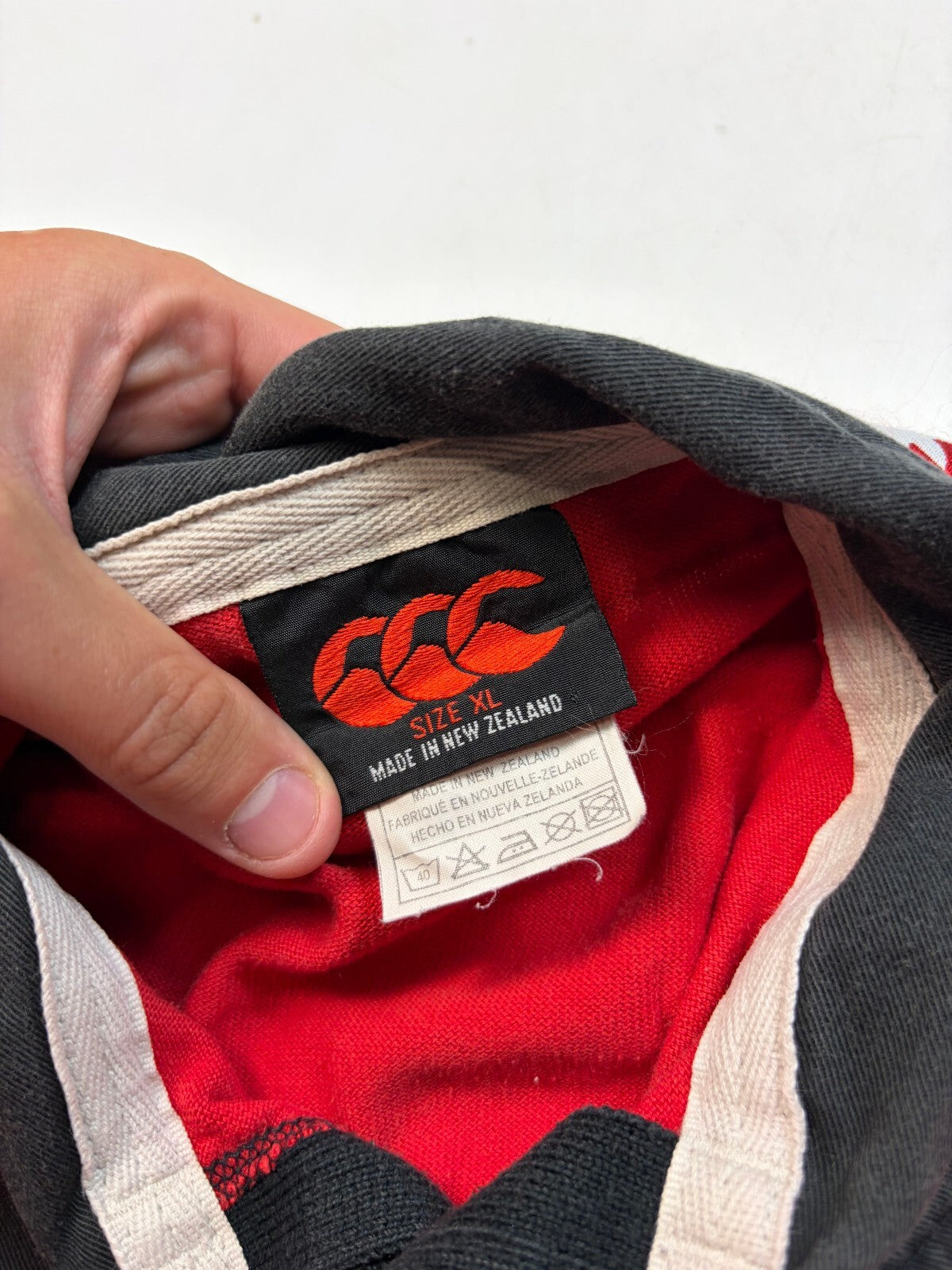 Vintage Canada 1999 Canterbury rugby union shirt (XL)