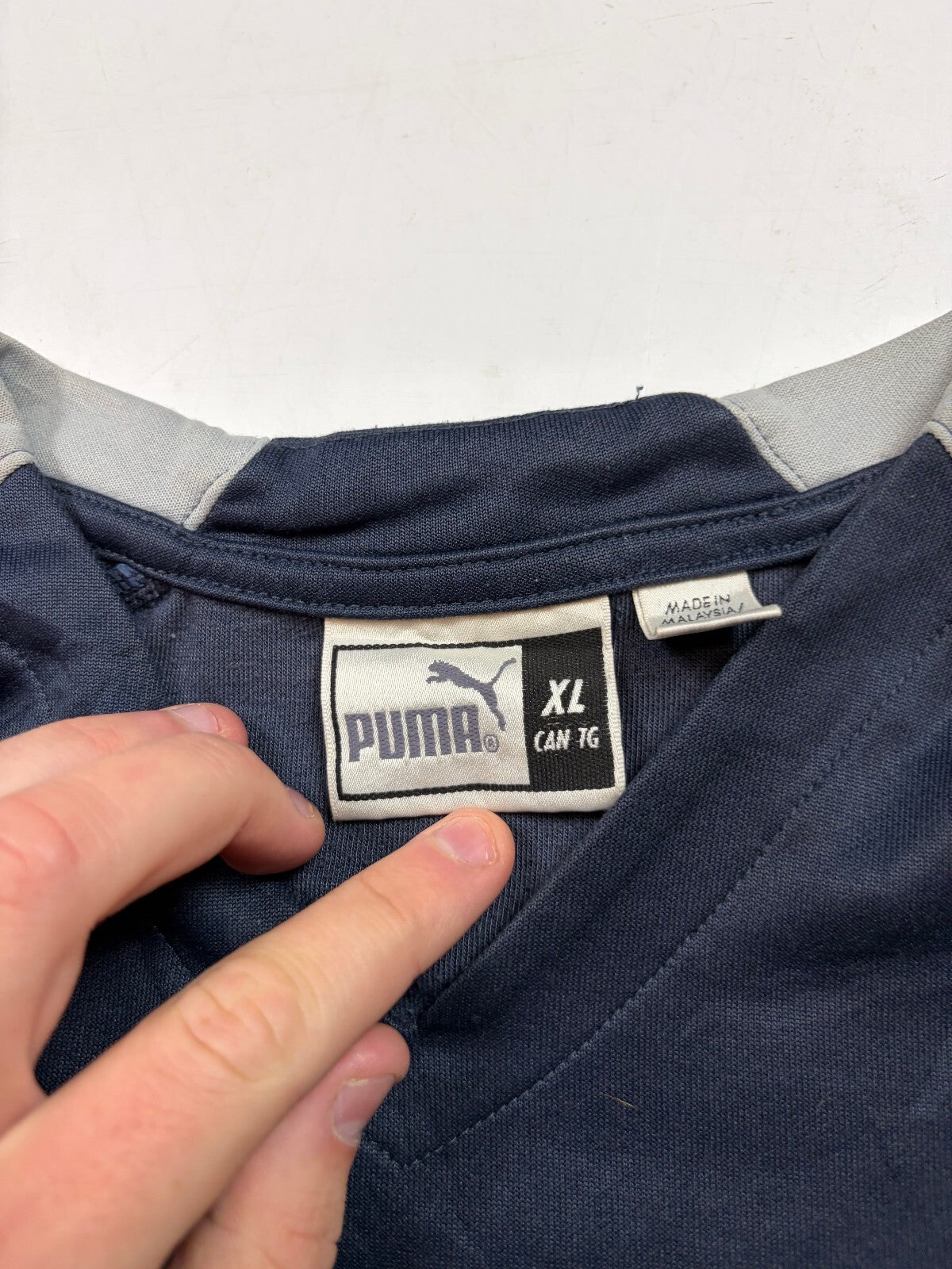Vintage Poland 2004-06 Puma football sweatshirt (XL)
