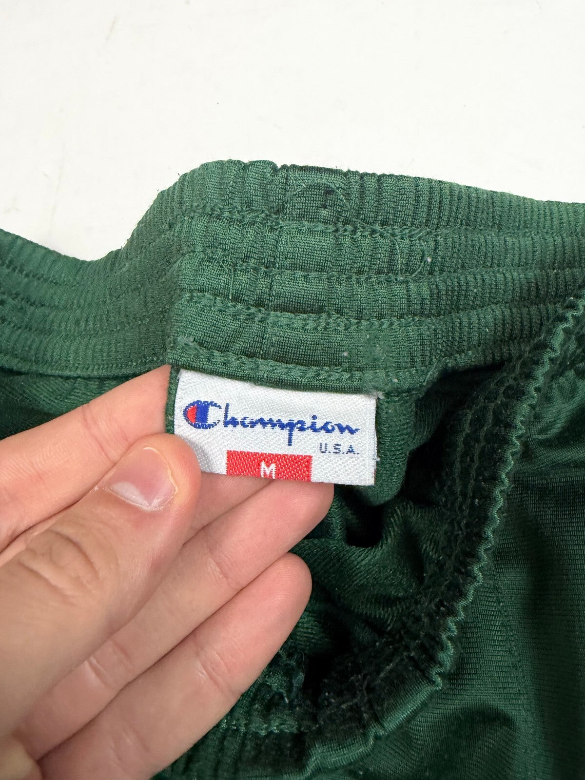 Vintage Champion Seattle Sonics baggy track pants (M)