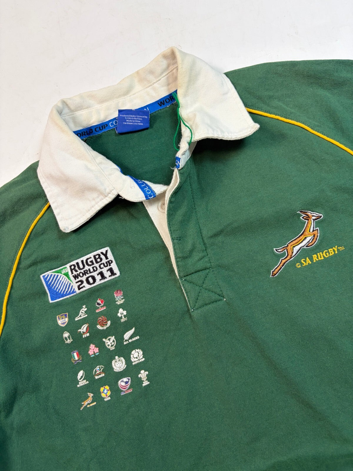 South Africa 2011 world cup supporters rugby shirt (L)