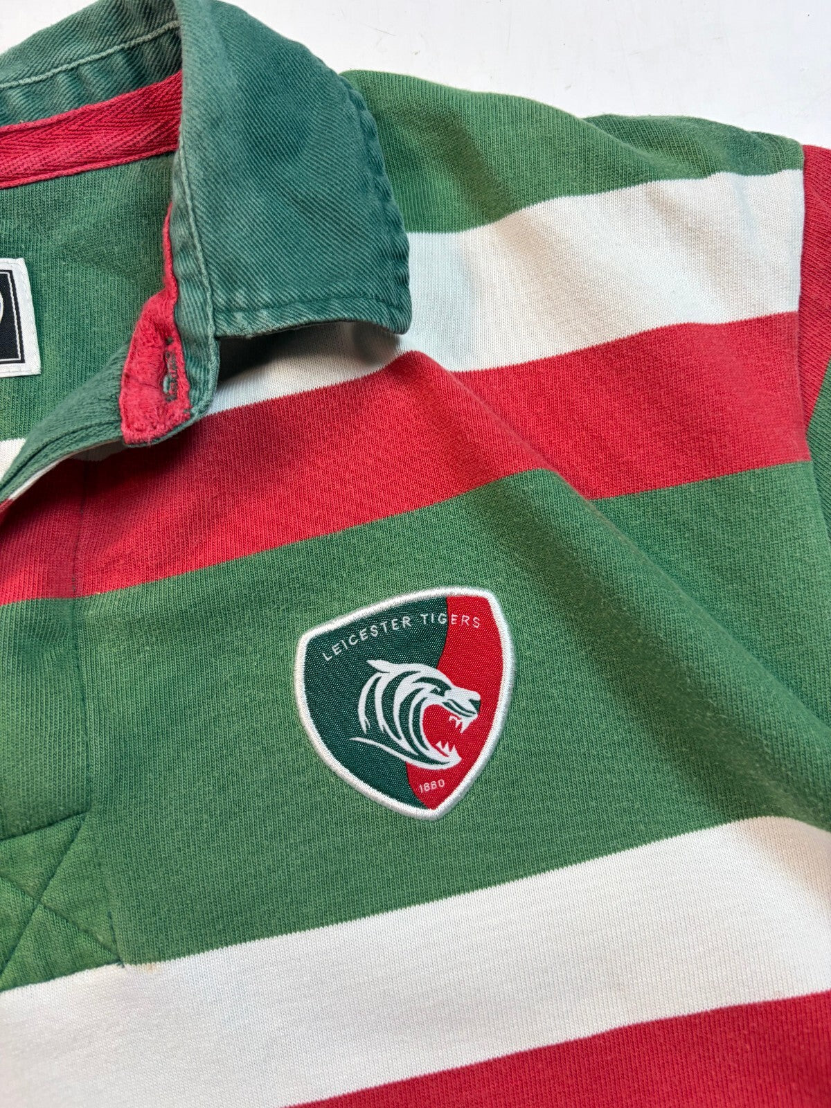 Vintage Leicester Tigers 2009/10 cotton traders rugby shirt (L)