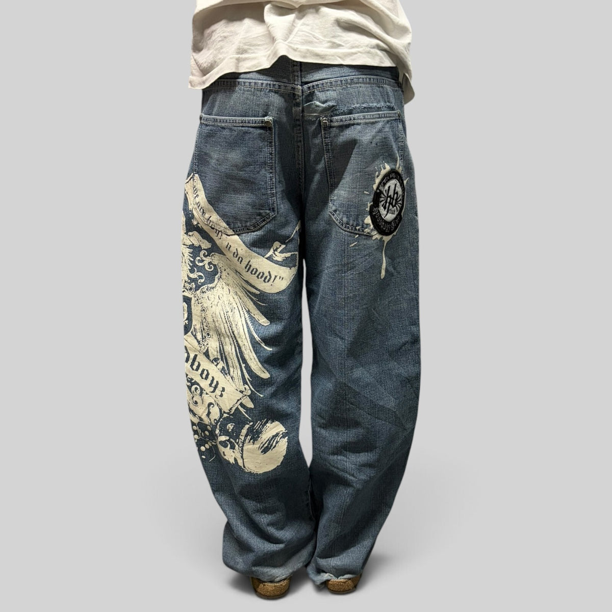 Vintage Y2K baggy hip hop jeans (W32)