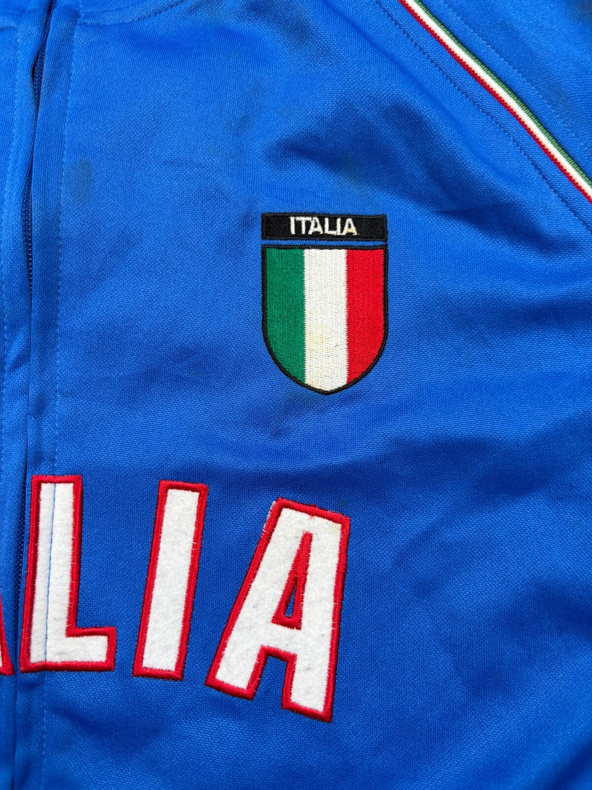 Vintage 2000s Italy Umbro football track jacket (M)