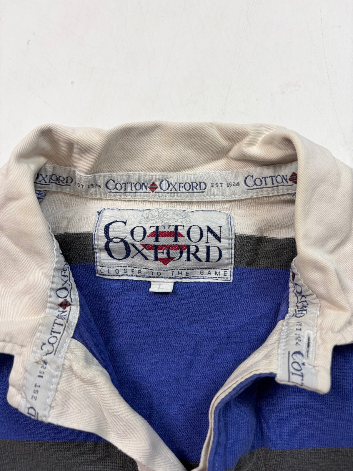 Vintage Bath 1994/95 Cotton Oxford rugby union shirt (L)
