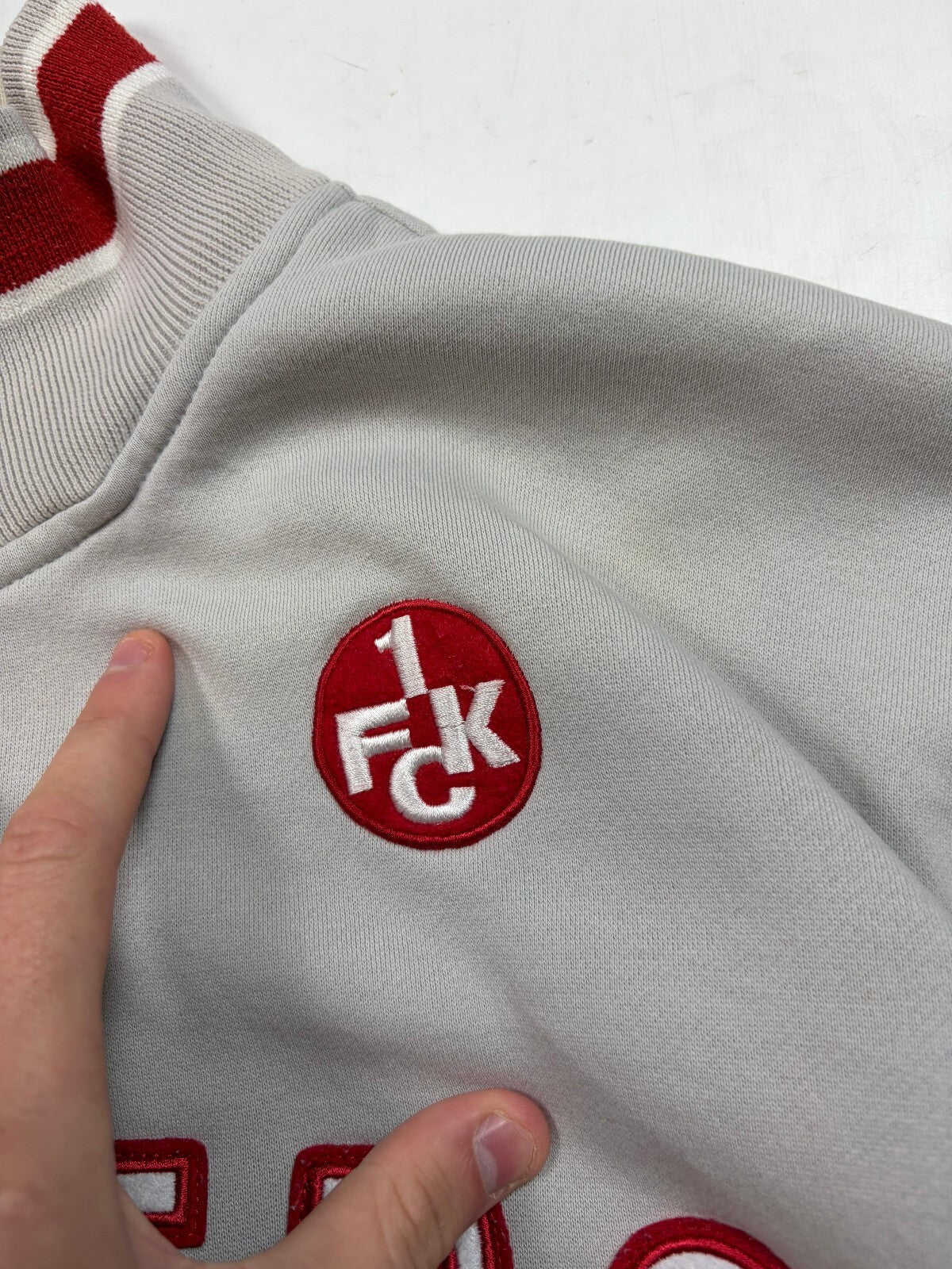Vintage 2000s Kaiserslautern Kappa football track top (XXL)