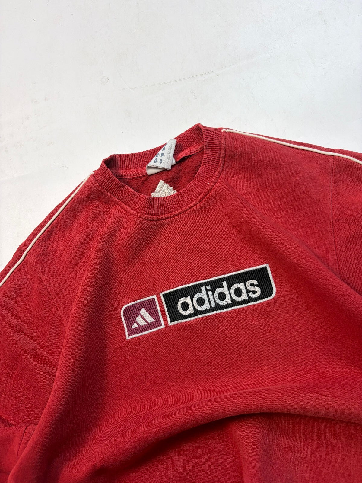 Vintage Adidas spell out sweatshirt (S)
