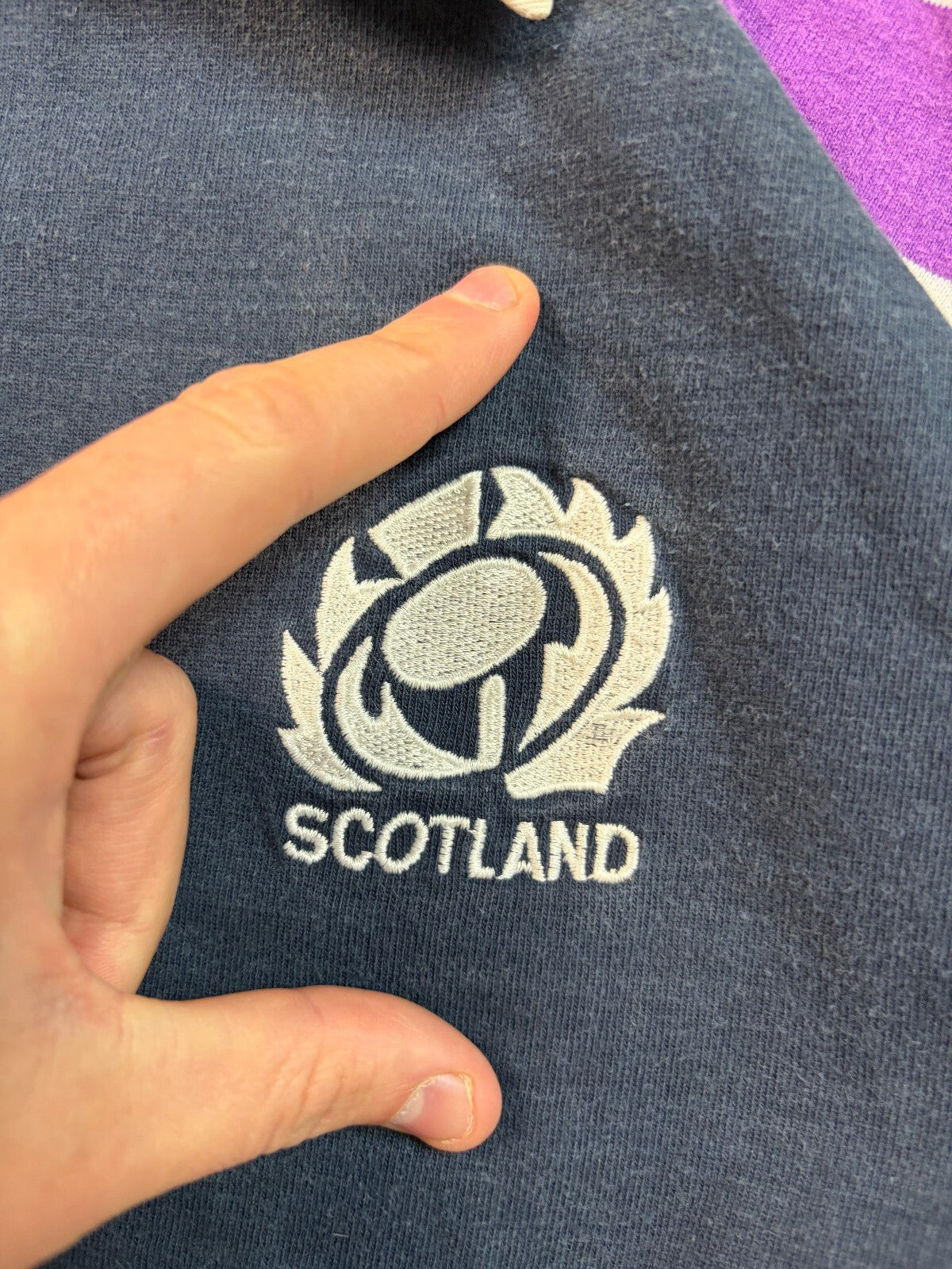 Vintage Scotland 2000-02 supporters rugby shirt (S)