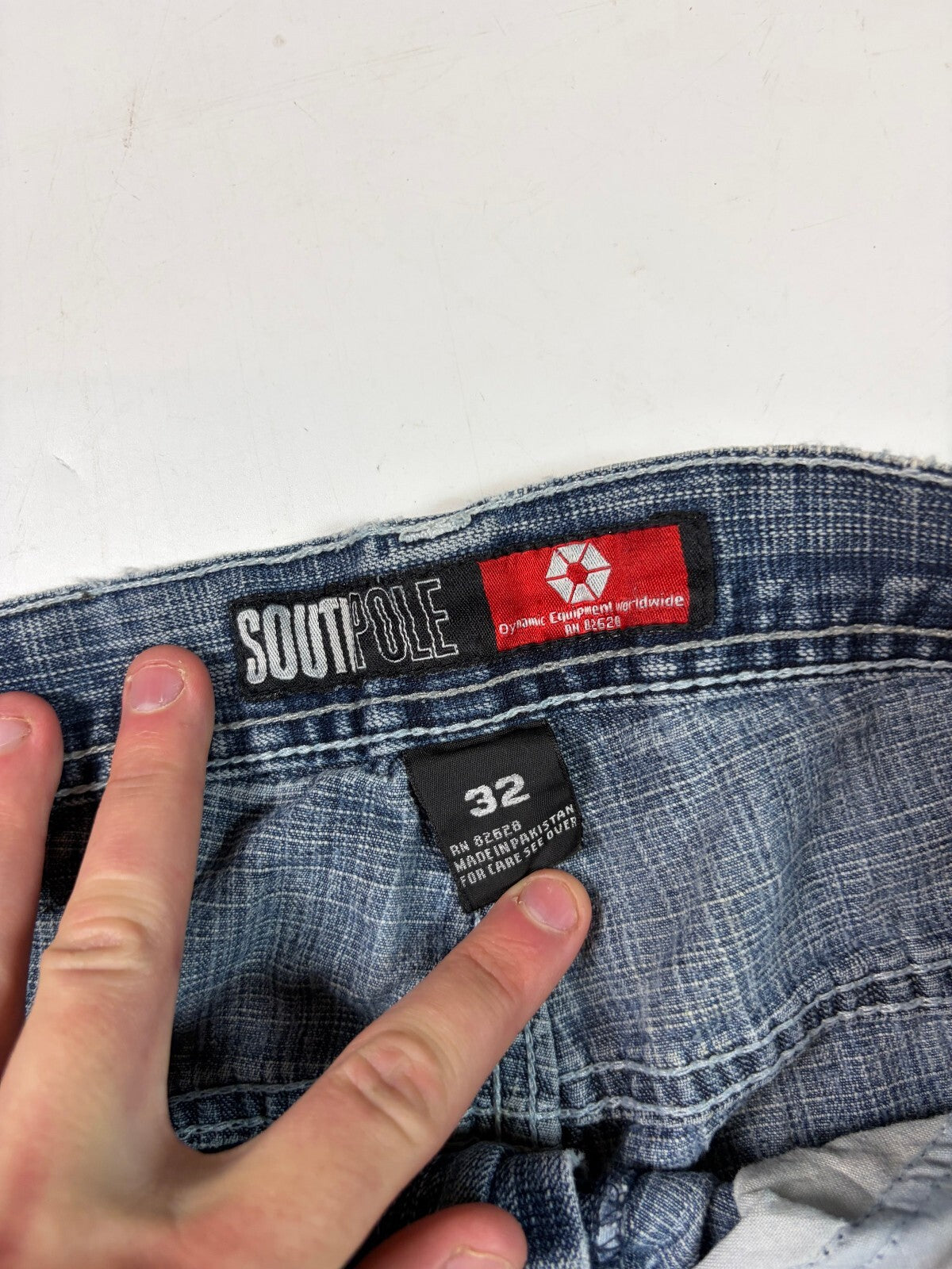 Vintage Y2K Southpole baggy hip hop jeans (W32)