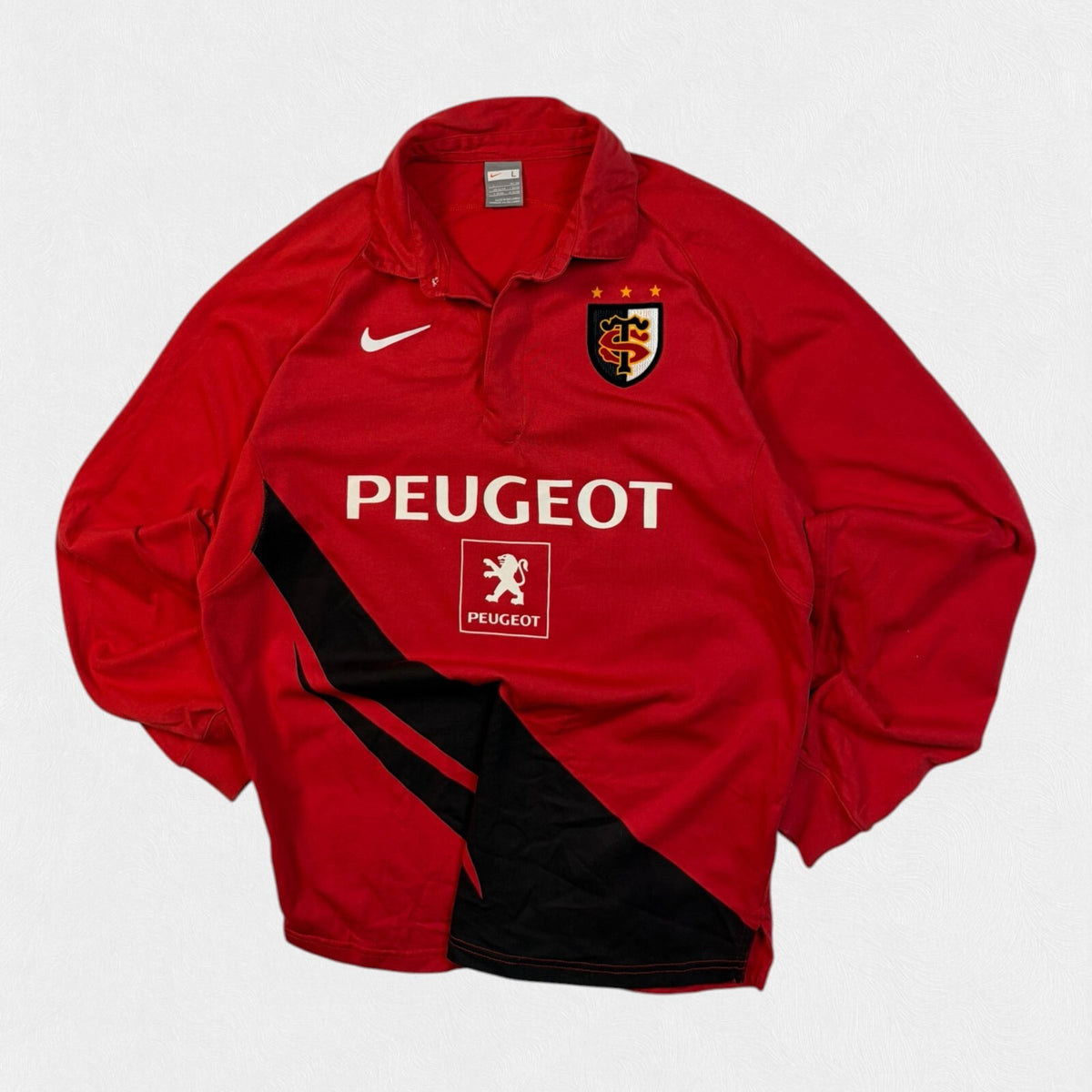 Vintage Stade Toulousain 2008/09 Nike away rugby shirt (L)