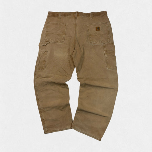 Vintage Carhartt fleece lined baggy carpenter pants (W40)