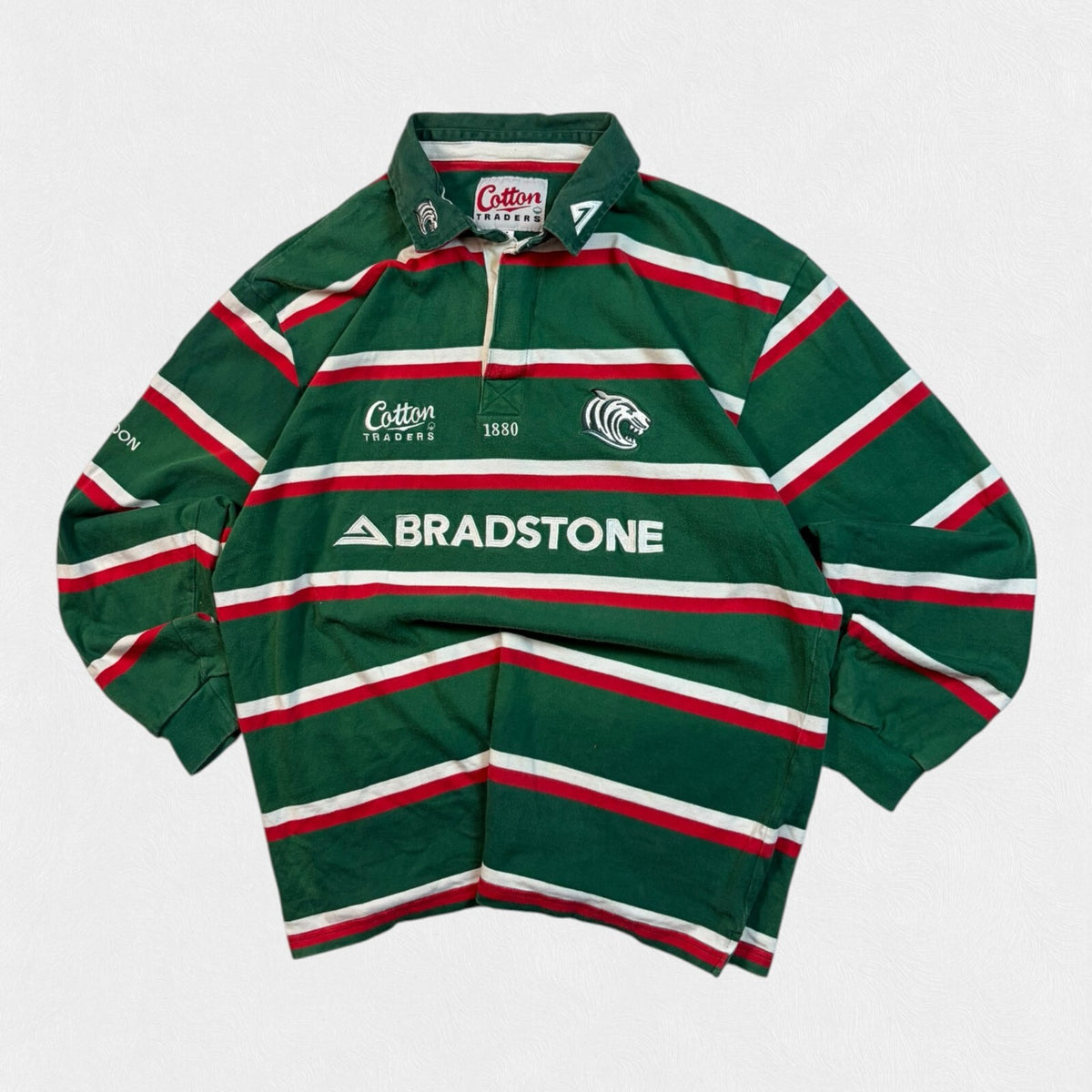 Vintage Leicester Tigers 2005-07 cotton traders rugby shirt (XL)