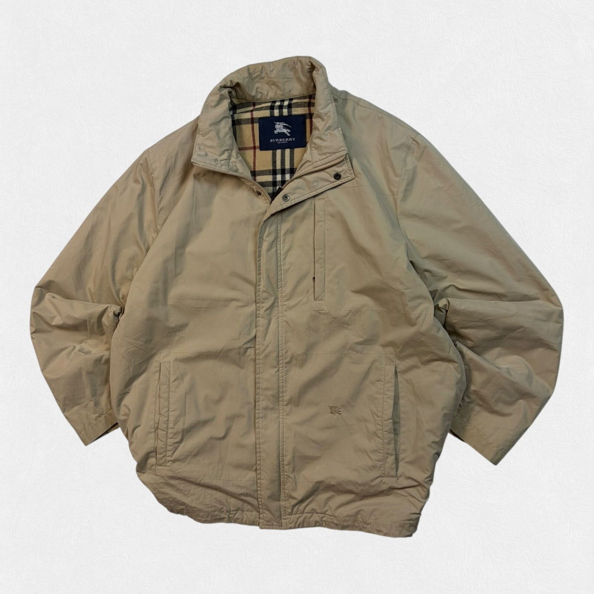 Vintage Burberry insulated padded jacket (XL)