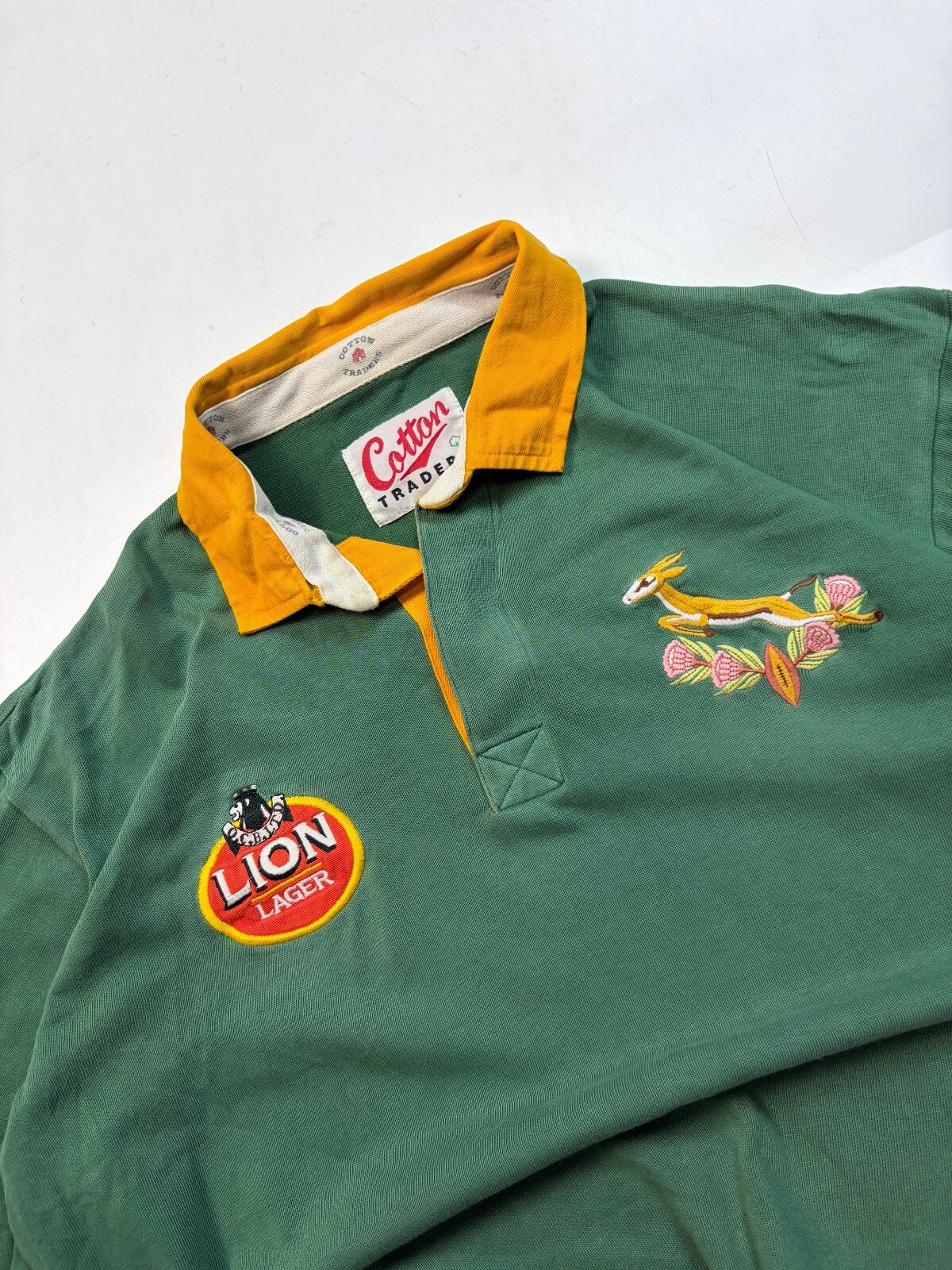 Vintage South Africa 1992-95 Cotton Traders rugby shirt (L)