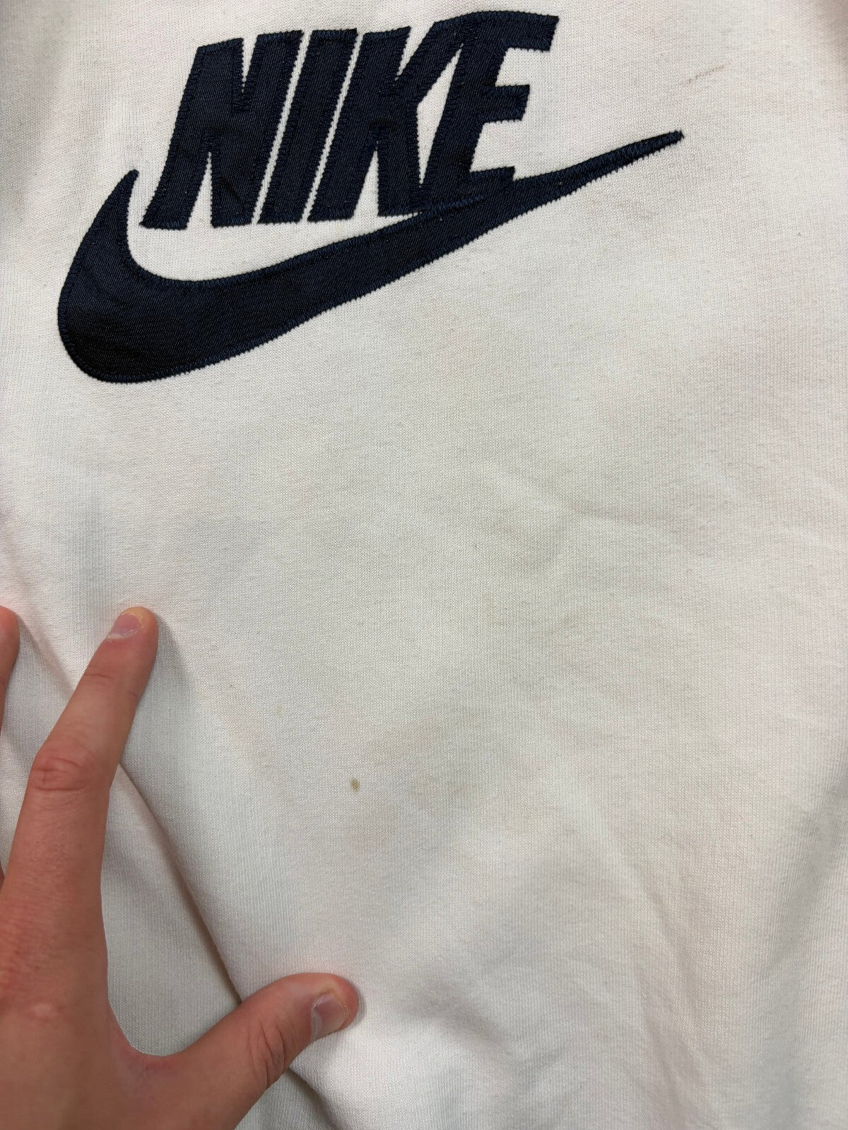Vintage Y2K Nike centre swoosh sweatshirt (L)