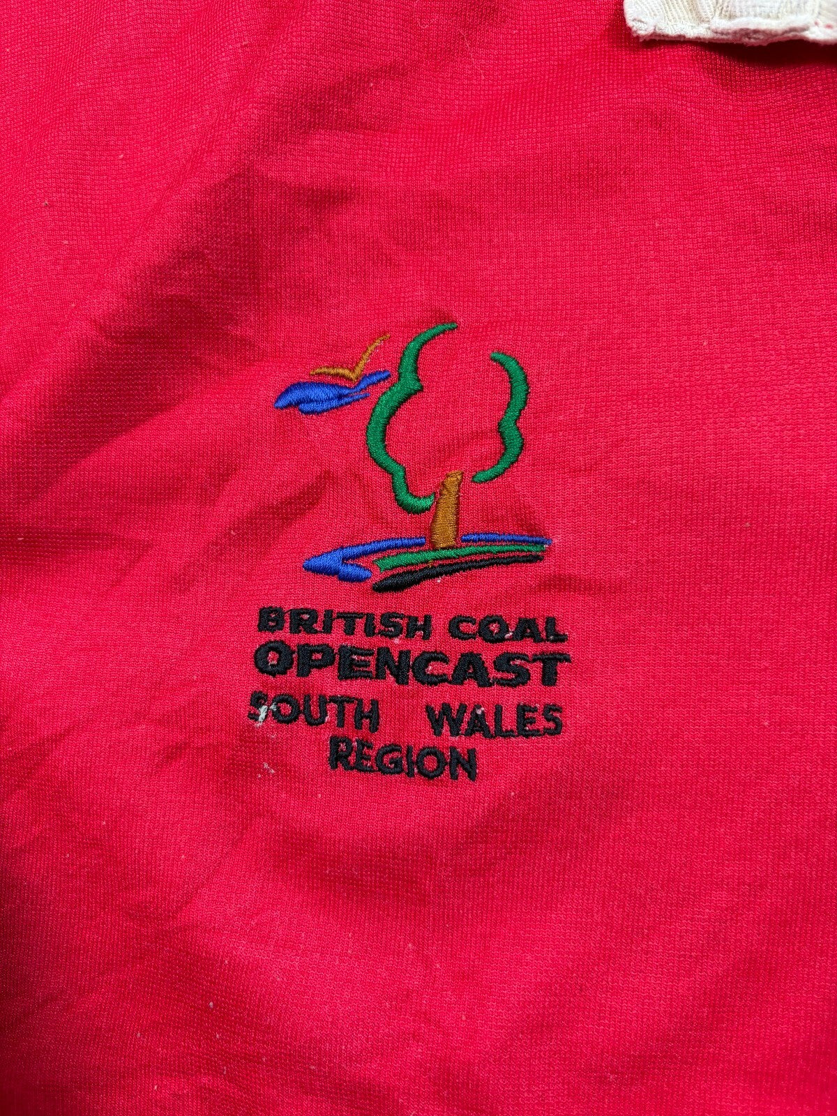 Vintage 90s Brynaman Wales match worn rugby union shirt (XL)