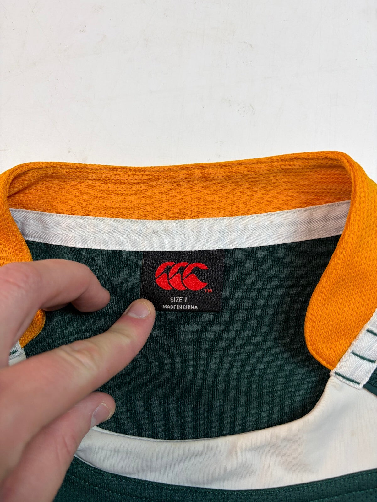 Vintage South Africa 2009/10 Canterbury rugby shirt (L)