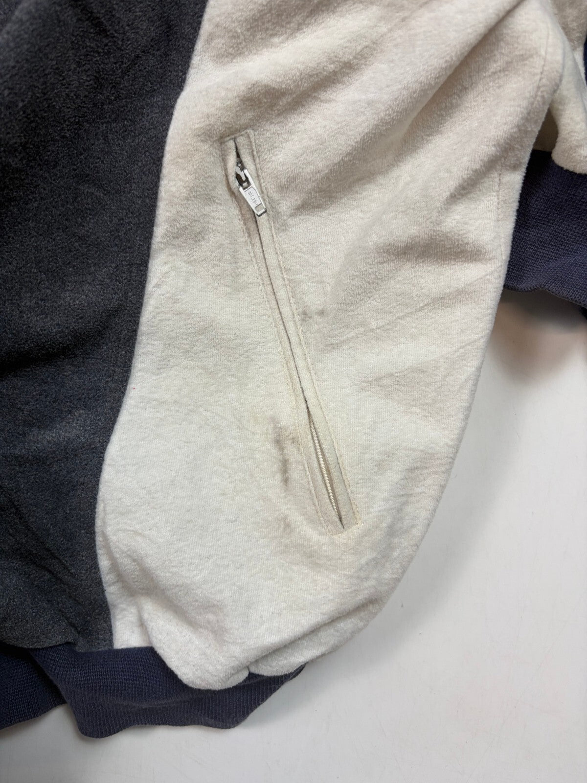 Vintage 90s adidas originals velour track top (L)