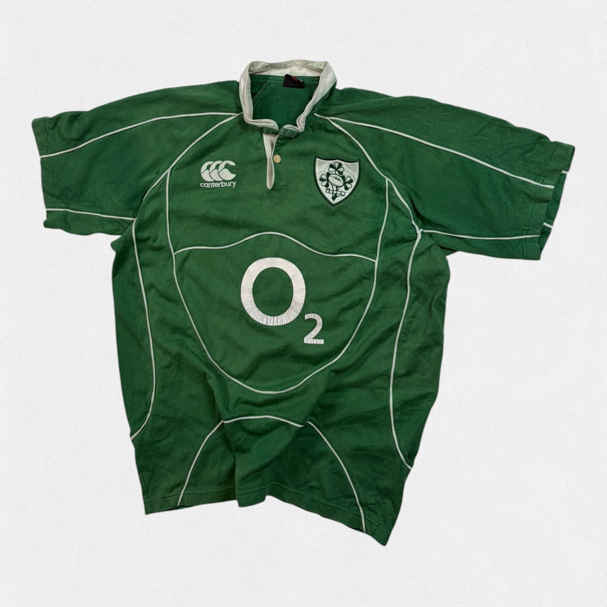 Vintage Ireland 2007/08 Canterbury rugby union shirt (L)