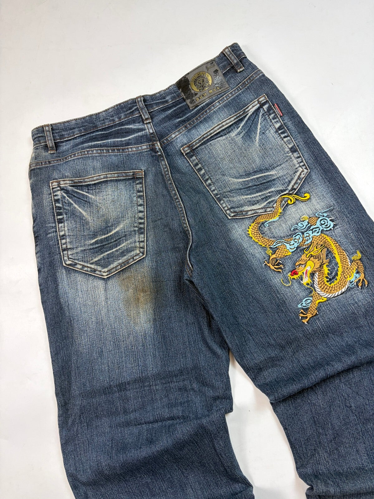 Vintage Y2K Japanese baggy hip hop jeans (W34)