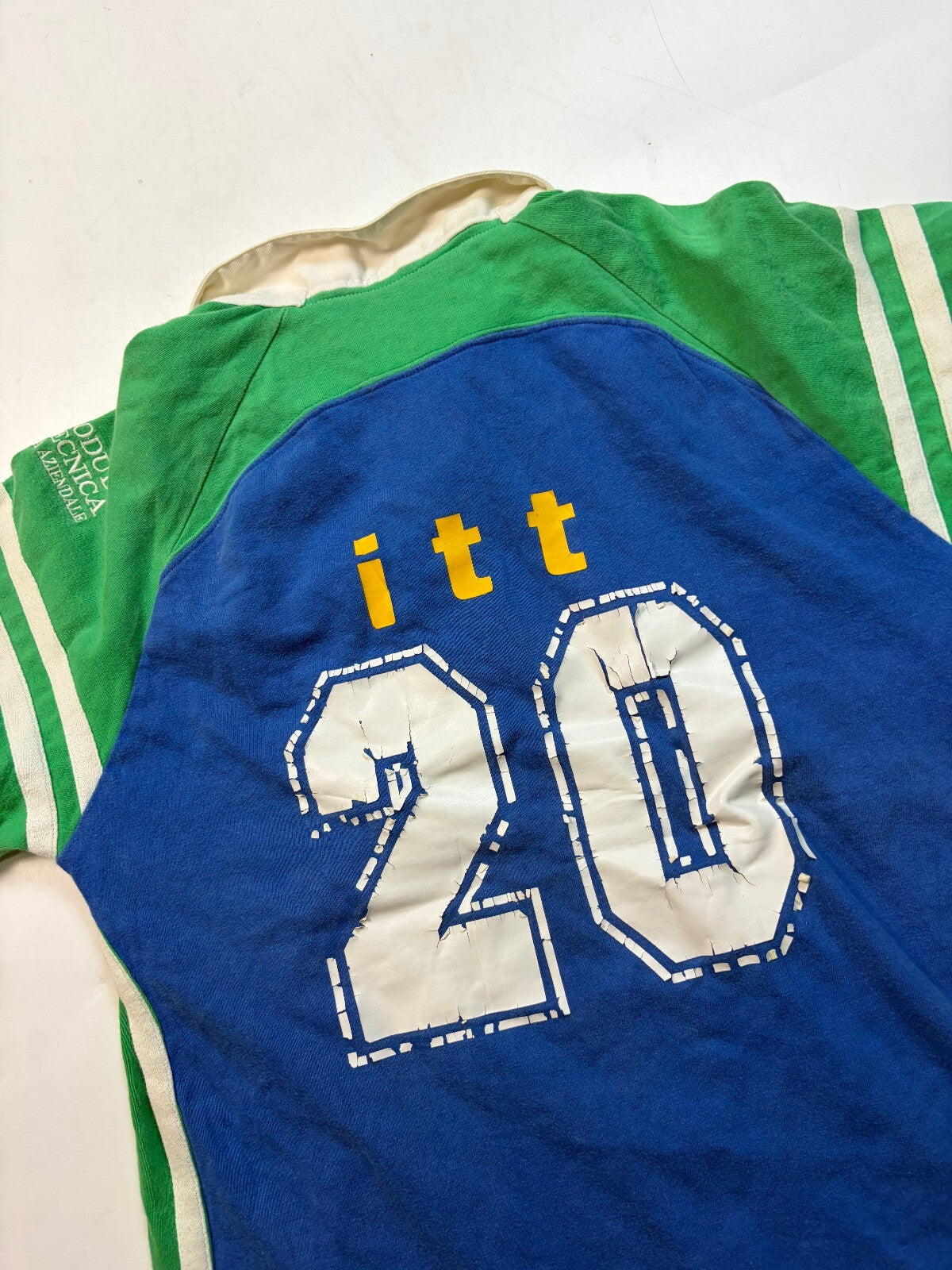 Vintage Italy supporters rugby union shirt (S)