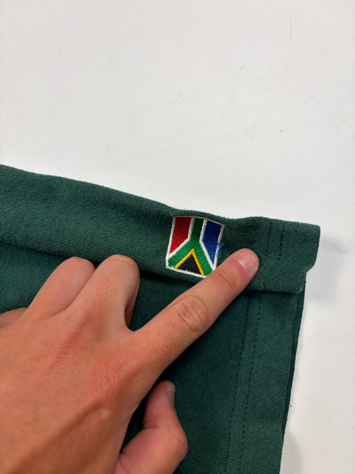 Vintage South Africa 2005/06 techtex canterbury rugby shirt (L)