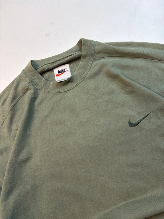 Vintage 90s Nike mini swoosh sweatshirt (XL)