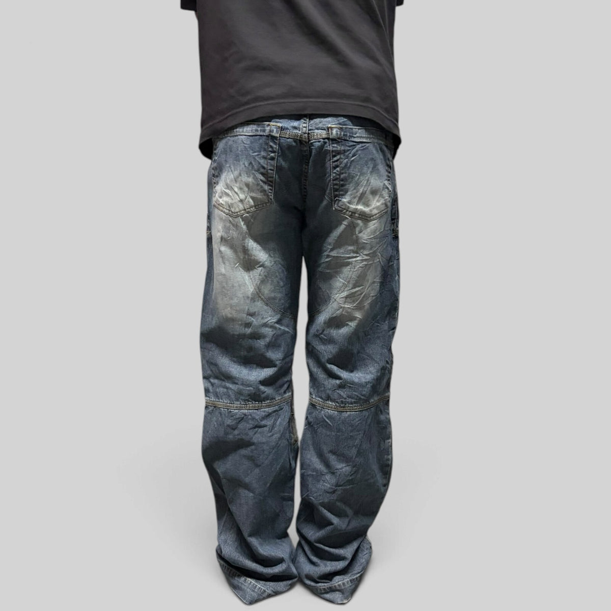 Vintage Y2K Fishbone surfwear baggy hip hop jeans (W34)