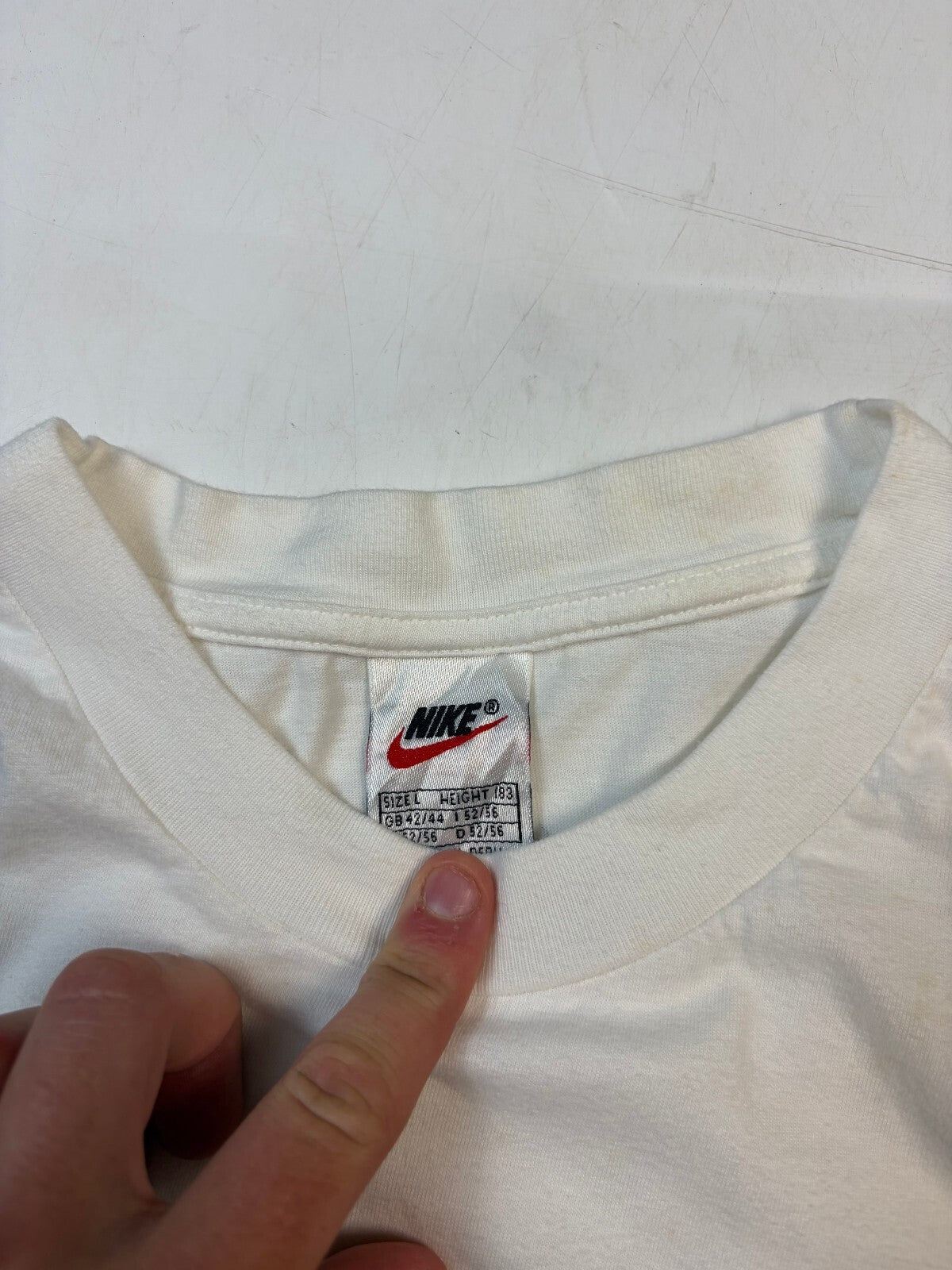 Vintage 90s Nike tour de france graphic tee (XL)