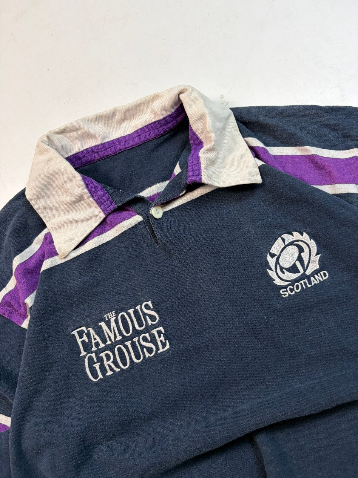 Vintage Scotland 2000-02 supporters rugby shirt (S)