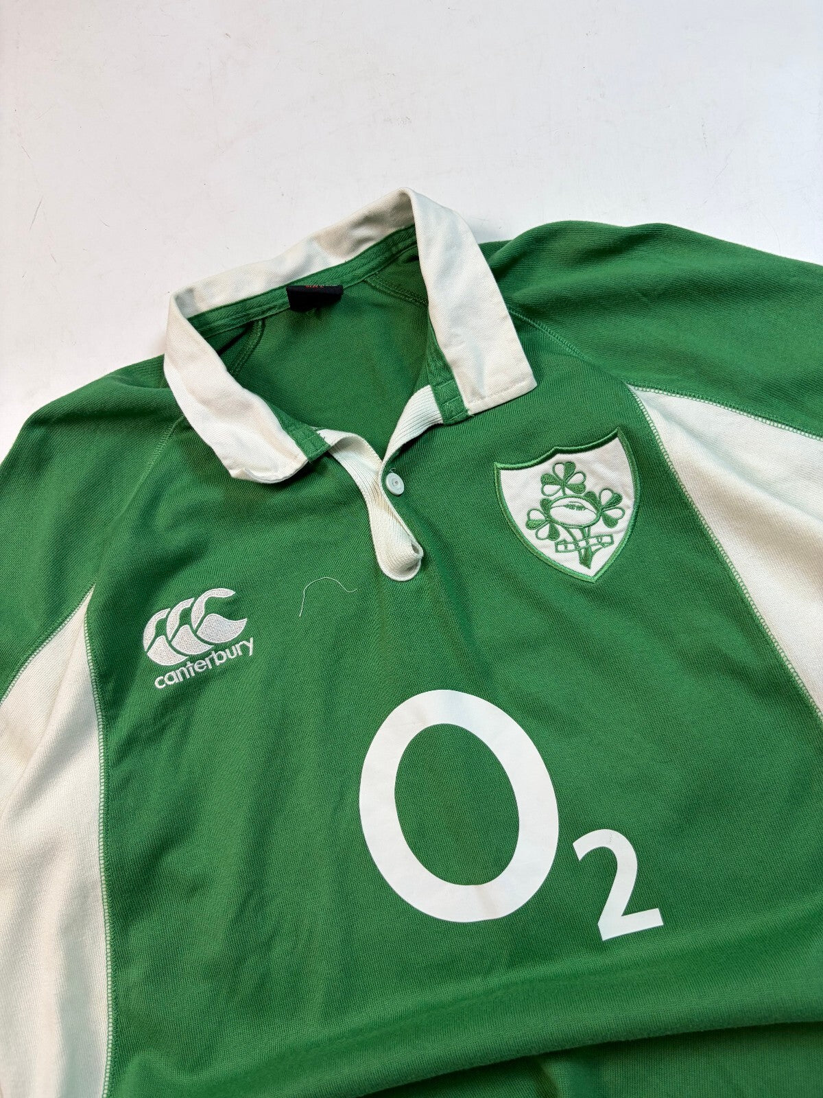 Vintage Ireland 2006/07 Canterbury rugby union shirt (L)