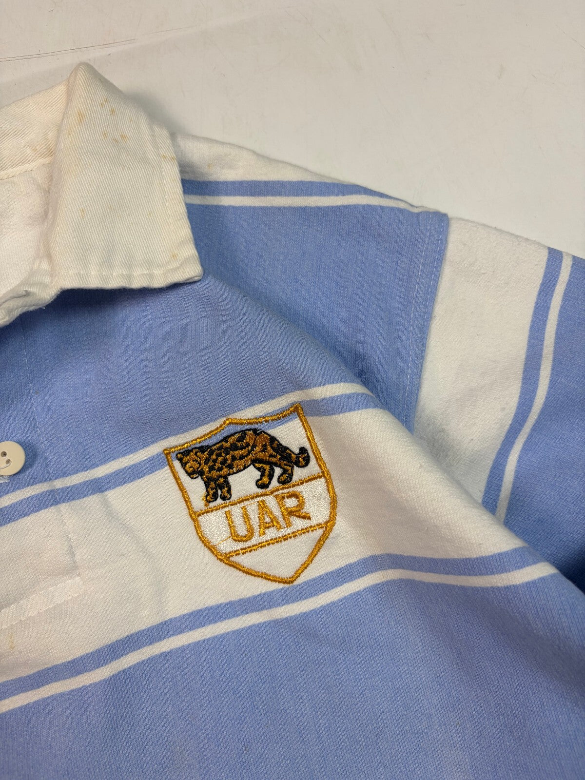 Vintage Argentina supporters rugby union shirt (XS)