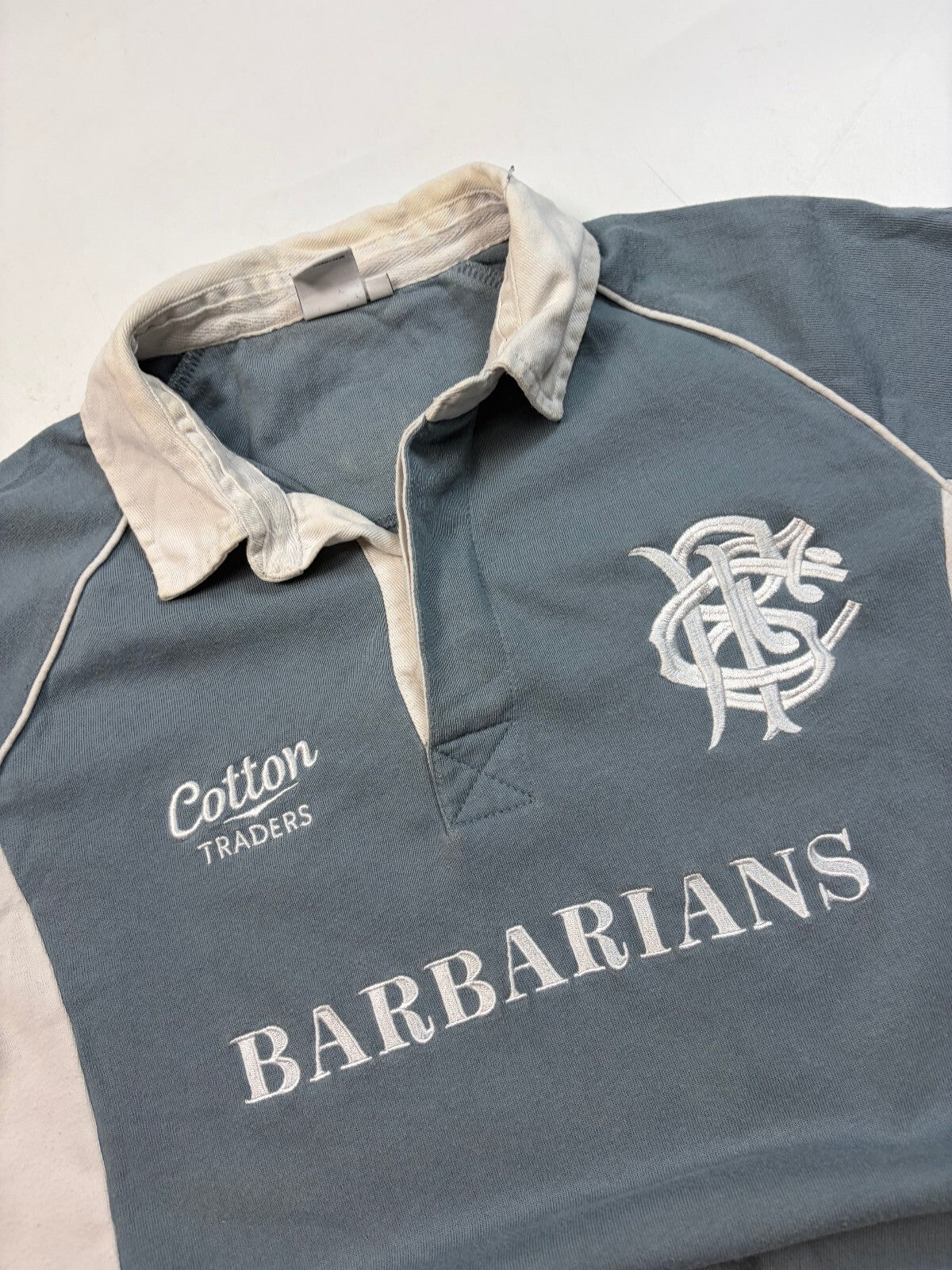 Barbarians 2011 Cotton Traders training rugby union shirt (L)