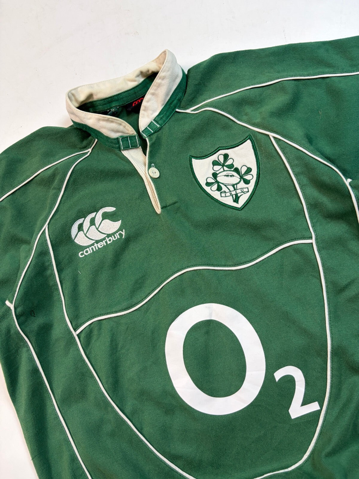 Vintage Ireland 2007/08 Canterbury rugby union shirt (S)