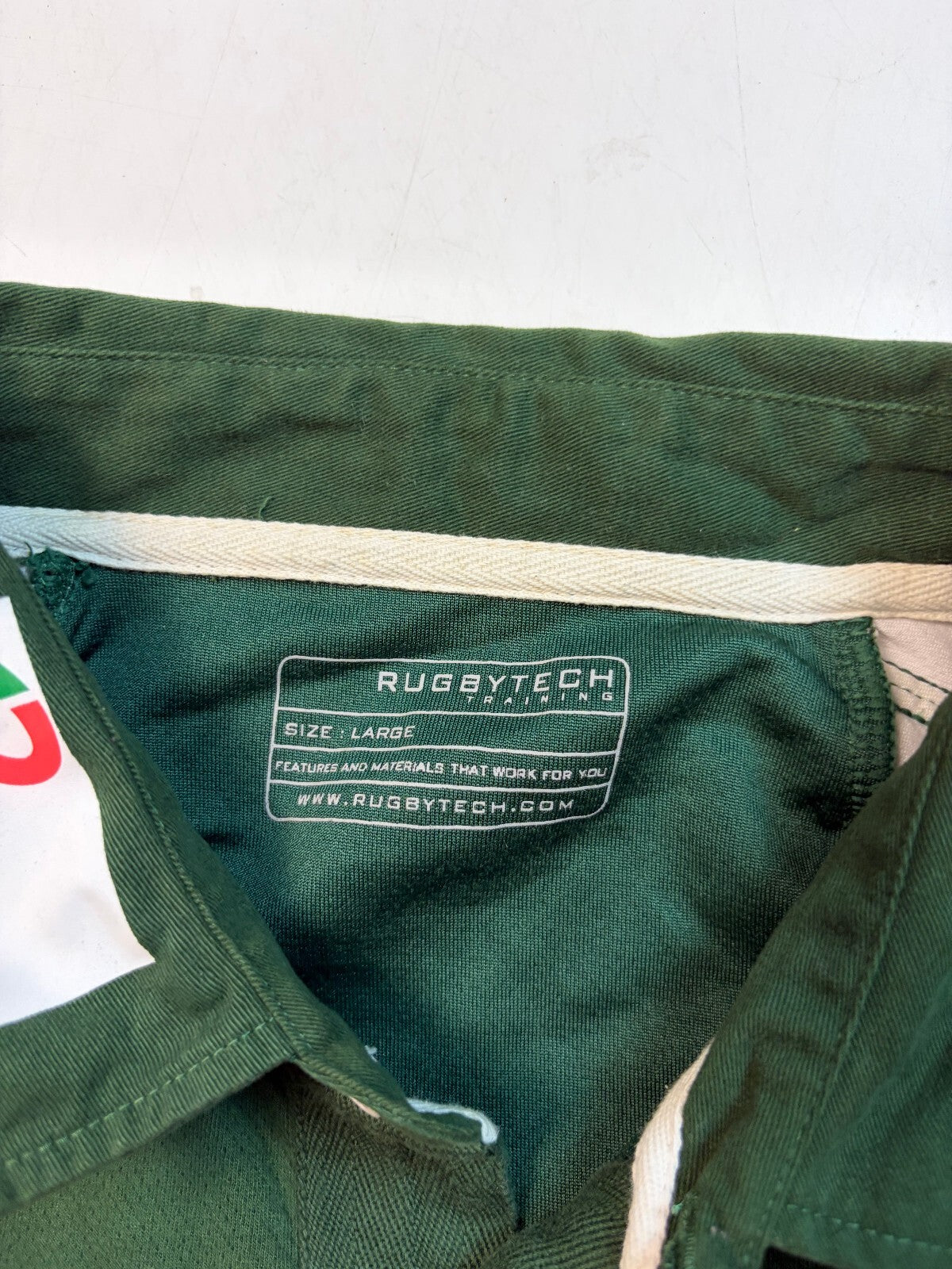 London Irish 2008/09 short sleeve rugby union shirt (L)