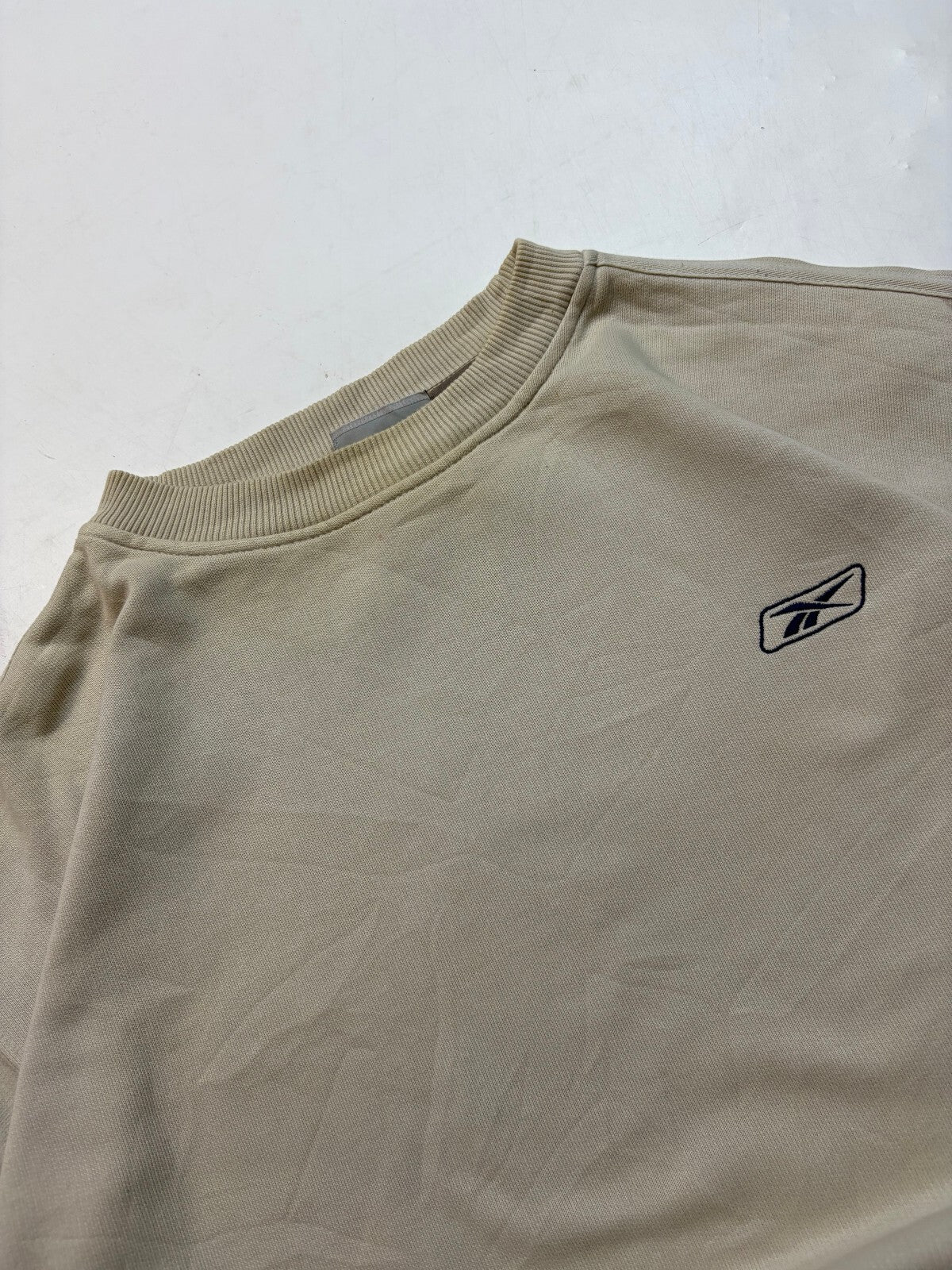 Vintage Y2K Reebok small logo sweatshirt (XL)